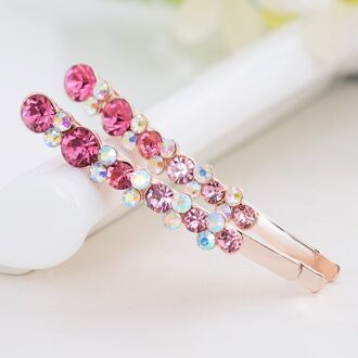 Retro Bruiloft Vlinder Dame Haarspeld Strass Kristal Haarspeld Hairgrip Hairclips Haar Clip Grip Pin Barrette Ornament 4
