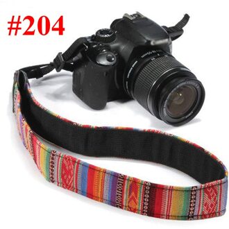 Retro Camera Schouderriem Draagkoorden Voor Dslr Slr Nikon Canon Sony Panasonic Pentax Olympus Kodak Universal 204