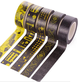 Retro Cartoon Karakter Japanse Papier Washi Tape Adhesive Album Tape Diy Scrapbooking Sticker Label Afplakband stijl A