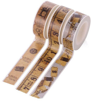 Retro Cartoon Karakter Japanse Papier Washi Tape Adhesive Album Tape Diy Scrapbooking Sticker Label Afplakband stijl B-2
