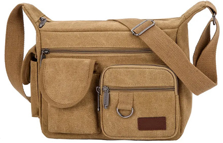 Retro Casual Office Travel Bag Single Strap Male Shoulder Bags Men Business Messenger Bolsa Feminina Sac Crossbody Bags