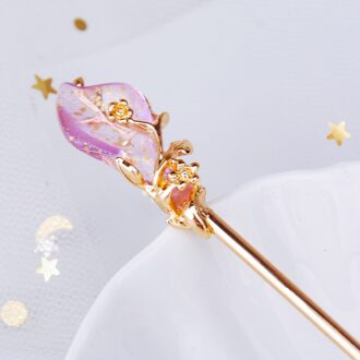 Retro Chinese Stijl Haar Stok Vrouwen Metalen Strass Haar Stok Haar Eetstokjes Haarspeld Vrouw Sieraden Haar Clip Accessoires B