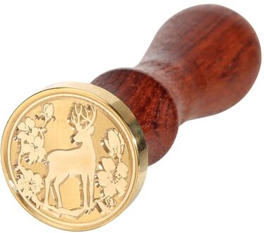 Retro Dier Patroon Fire Schilderen Stempel Zegellak Scrapbooking Postzegels Bruiloft Decoratieve Envelop Card zegel postzegel-A