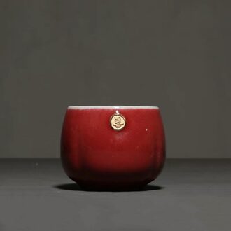 Retro Grof Aardewerk Oven Theekopjes Japanse Stijl Kung Fu Master Cup Creatieve Gepigmenteerde Thee Kom Kantoor Water Mok Drinkware 1stk B