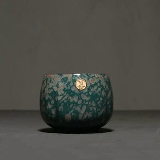 Retro Grof Aardewerk Oven Theekopjes Japanse Stijl Kung Fu Master Cup Creatieve Gepigmenteerde Thee Kom Kantoor Water Mok Drinkware 1stk C