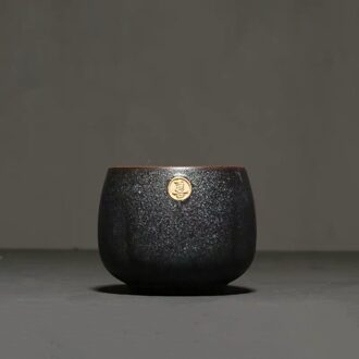 Retro Grof Aardewerk Oven Theekopjes Japanse Stijl Kung Fu Master Cup Creatieve Gepigmenteerde Thee Kom Kantoor Water Mok Drinkware 1stk D