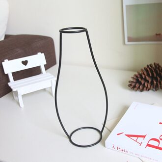 Retro Ijzer Lijn Bloemen Vaas Metal Plant Houder Moderne Effen Huis Tuin Diy Decor Nordic Stijlen Ijzeren Vaas
