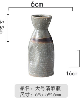 Retro Japanse Sake Pot Cups Set Keramische Japanse Stijl Hip Kolven Home Home Bar Sake Witte Wijn Pot Drinkware Sake Cup 1