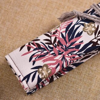 Retro Kalligrafie Pen Opbergzakken Chinese Schilderkunst Kalligrafie Etui Borstel Pen Gordijn Katoen Handgemaakte Pen Zakken