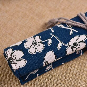 Retro Kalligrafie Pen Opbergzakken Chinese Schilderkunst Kalligrafie Etui Borstel Pen Gordijn Katoen Handgemaakte Pen Zakken