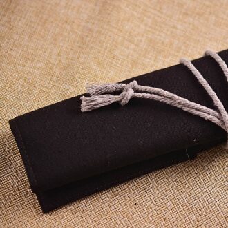 Retro Kalligrafie Pen Opbergzakken Chinese Schilderkunst Kalligrafie Etui Borstel Pen Gordijn Katoen Handgemaakte Pen Zakken