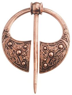 Retro Keltische Viking Kraag Broche Pin Gesp Spiraal Sluiting Mode-sieraden Decor 2