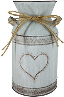 Retro Kunstmatige Bloemen Metalen Vazen Shabby Chic Tuin Stijl Jug Wedding Craft Party Tafel Vaas Bloem Rack Decor