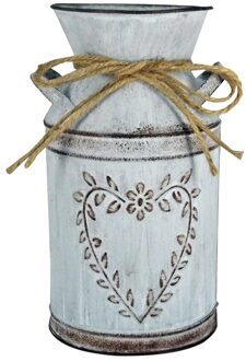 Retro Kunstmatige Bloemen Metalen Vazen Shabby Chic Tuin Stijl Jug Wedding Craft Party Tafel Vaas Bloem Rack Decor