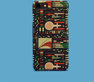 Retro Light Star Trek Phone Case for iPhone and Android - iPhone XS - Snap case - mat