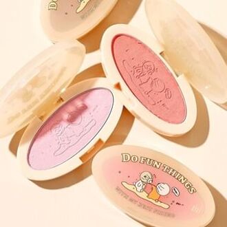 Retro Matte Bear Cheek Blusher - 4 Colors #W3 Cranberry Melody - 3.8g