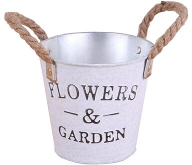 Retro Metalen Gegalvaniseerd Vaas Boerderij Franse Vat Tafel Decoratie Land Stijl Huis Bruiloft Decoratie Art Bloemenvaas Licht Groen