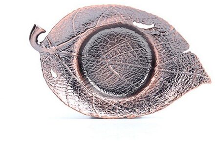 Retro Metalen Schotel Warmte Isolatie Thee Coaster Bekerhouder Thee Mat Kung Fu Theeceremonie Accessoires- Donkergrijs