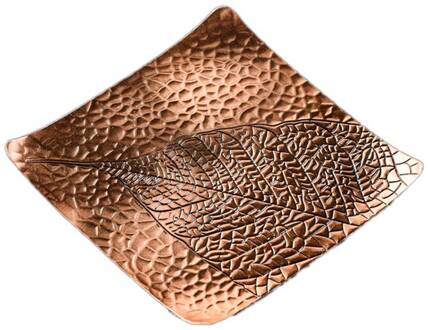 Retro Metalen Thee Houder Warmte Isolatie Cup Pad Lotus Maple Leaf Vorm Bekerhouder Thee Pad Kung Fu Thee ceremony Accessoires A2