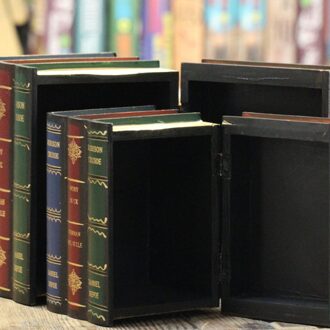 Retro Nep Boek Simulatie Boek Opbergdoos Ornament Decoratie Kantoor Boeken Modellen Foto Prop Boeken