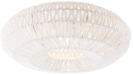 Retro plafondlamp wit - Lina