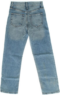 Retro rechte broek 454451 meisjes Blauw - 14J / 164cm