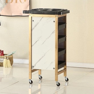 Retro-retro hair cart, multifunctional beauty salon and barber cart
