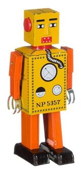 Retro robot 24 cm - Speelfiguren Multikleur