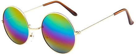 Retro Ronde Zonnebril Mannen Vrouwen Unisex Vintage Kleine Zonnebril Voor Mannen Rijden Bril Shades Brillen UV400 Очки F
