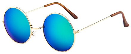 Retro Ronde Zonnebril Mannen Vrouwen Unisex Vintage Kleine Zonnebril Voor Mannen Rijden Bril Shades Brillen UV400 Очки