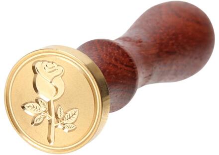 Retro Rose Patroon Zegellak Stempel Fire Schilderen Stempelen Enveloppen Kaarten Afdichten Decoratieve Postzegels Bruiloft Decoratie