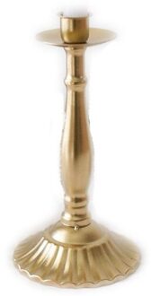 Retro Stijl Oude Ijzer Gouden Kandelaar Schieten Props Tafelblad Decoratie Woondecoratie Hotel Bruiloft Kandelaars