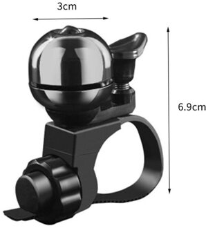 Retro Stuur Messing Fietsbel Mini Mtb Fietsen Ring Audio Waarschuwing Helder Geluid Vintage Bike Horn Alarm Ring TSLM1