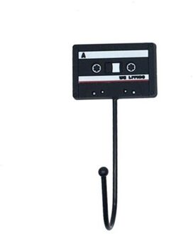 Retro Tape Schijf Hanger Decoratieve Muur Haken Aan De Muur Jas Sleutelhouder Rack Huishoudster Minimalistische Home Decoratie Magnetic Tape