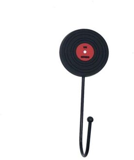 Retro Tape Schijf Hanger Decoratieve Muur Haken Aan De Muur Jas Sleutelhouder Rack Huishoudster Minimalistische Home Decoratie Vinyl Records