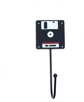 Retro Tape Schijf Hanger Minimalistische Home Decoratie Muur Haken Muur Kleren Jas Sleutelhouder Rack Home Storage Organisatie 03