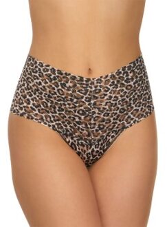 Retro Thong Leopard Versch.kleure/Patroon - One Size