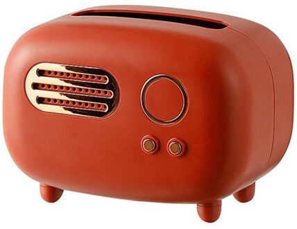 Retro Tissue Doos Licht Luxe Huis Woonkamer Eetkamer Tissue Doos Koffie Desktop Opbergdoos Pompen Doos