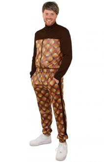 Retro Trainingspak 60's Heren Multikleur - Print