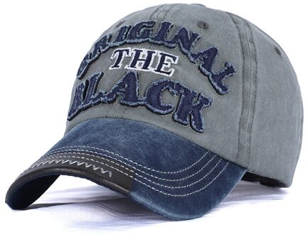 Retro Verontruste Baseball Cap Mannen En Vrouwen Eenvoudige Brief Patch Zonnebrandcrème Zonnehoed Gewassen En Ademende Cap marine gary