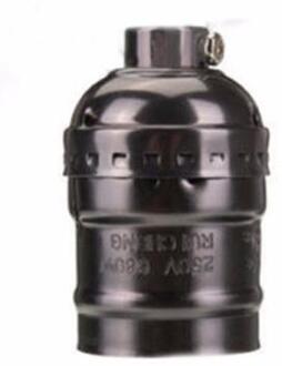 Retro Vintage E26/E27 Schroef Lamp Aluminium Shell Base Lamp Houder Hanger Verlichting Socket Plafondlamp Adapter Kabel 4
