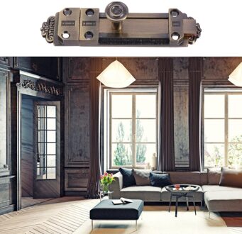 Retro Vintage Europese Lichtmetalen Slide Deur Bolt Gate Sloten