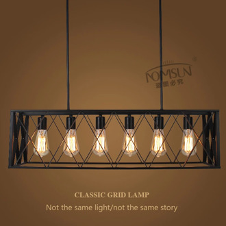 retro vintage pendant lights industrial lighting Bar Kitchen iron lampara colgante de techo Fixtures Luminaire pendant lamp