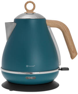 Retro Waterkoker - 1,7l - Rvs - Turquoise