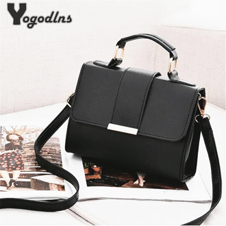 Retro Women Handbag Ladies Crossbody Messenger Bags High Quality PU Leather Female Flap Shoulder Bag 2020 New Arrival