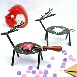 Retro Zegellak Oven Fornuis Statief Brand Verf Wax Seal Stamp Stick Warmer Wax Oven Fornuis Pot Smelten Lijm Diy craft Furnace Stove 20