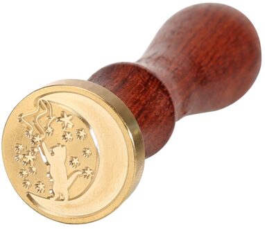 Retro Zegellak Stempel Dier Patroon Vuur Schilderen Scrapbooking Postzegels Bruiloft Decoratieve Envelop Card zegel postzegel-B