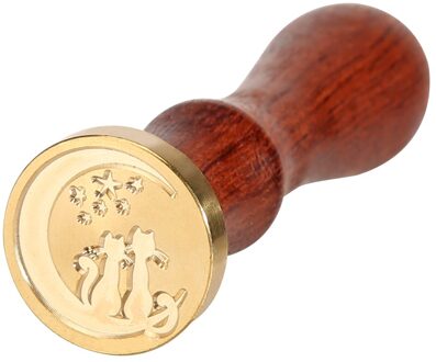 Retro Zegellak Stempel Dier Patroon Vuur Schilderen Scrapbooking Postzegels Bruiloft Decoratieve Envelop Card zegel postzegel -G