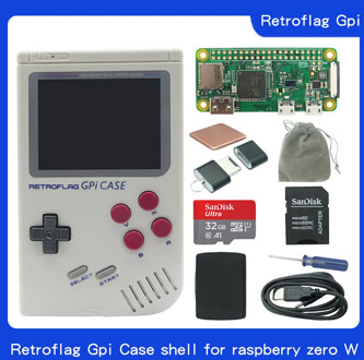 Retroflag GPi CASE for Gameboy for Raspberry Pi for ZERO ZERO W with Safe Shutdown r30