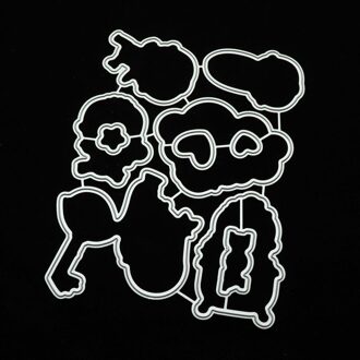 Reünie Jongen Baby Metalen Stansmessen En Postzegels Stencil Voor Diy Scrapbooking Fotoalbum Embossing Decoratieve Craft Sterven enkel en alleen Die
